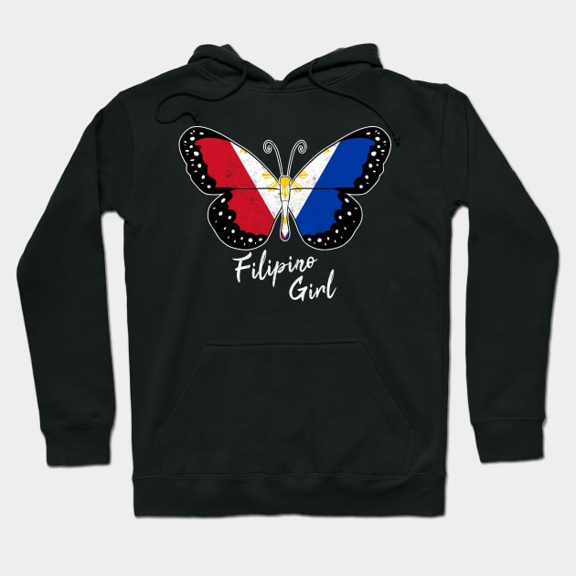 Filipino Girl Proud Pinoy Philippines Hoodie by Crazy Shirts